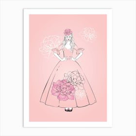 Pink Princess Art Print