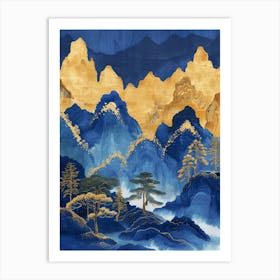 Asian Landscape 31 Art Print