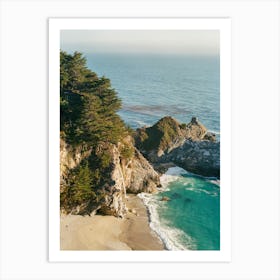 Mcway Falls on Film Art Print