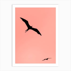 Two Birds 2 Art Print