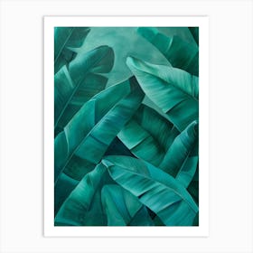 Tropical Leaves 32 Art Print