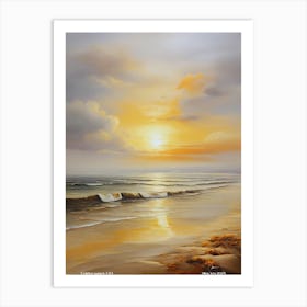 246.Golden sunset,San Francisco,USA. Art Print