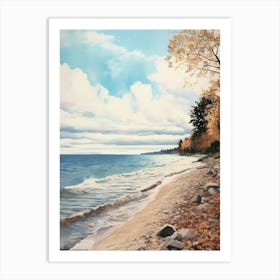 Lake Michigan Beach 1 Art Print