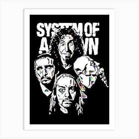 System Of A Down 1 Art Print