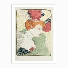 Bust Of Mademoiselle Lender (1895), Henri de Toulouse-Lautrec Art Print