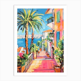 Cannes France 4 Fauvist Painting Art Print