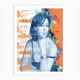 Monica Bellucci 2 Art Print