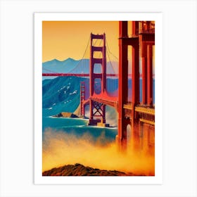 Golden Gate Bridge 2 Art Print