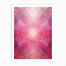 Pink Abstract Background No Text (3) Art Print