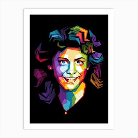 Reba Mcentire Wpap Art Print