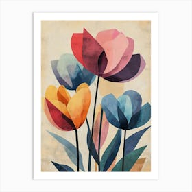 Tulips Canvas Print 1 Art Print