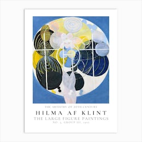 Hilma Af Klint Large Figure Paintings Art Print