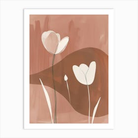 Pink Tulips 8 Art Print