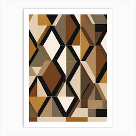 Geometric Pattern, 1451 Art Print