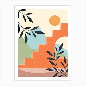 Adobe Art Print