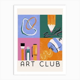 Art Club    Art Print