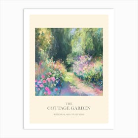 Cottage Garden Poster English Oasis 3 Art Print