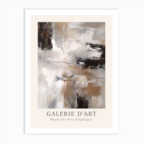 Galerie D'Art Abstract Green 1 Art Print