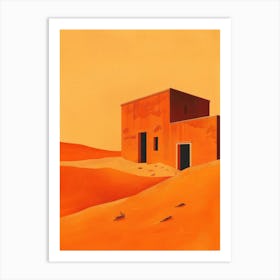 House In The Desert 4 Art Print