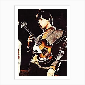 the Beatles Paul McCartney 10 Art Print