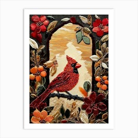 Cardinal Bird 1 Art Print