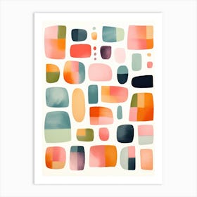 Abstract Watercolor Art Print