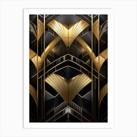 Geometric Pattern Illustration 14 Art Print