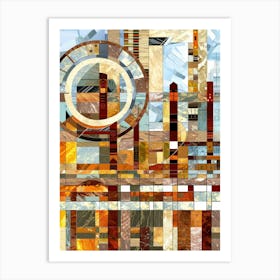 Abstract Cityscape 11 Art Print