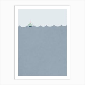 Little Boat Art Print