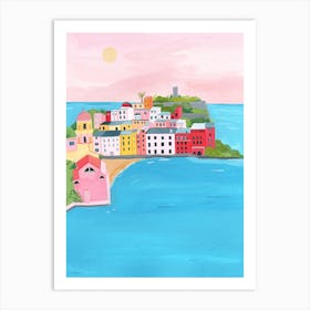 Italy By The Sea Art Print