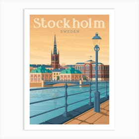 Stockholm Sweden Art Print