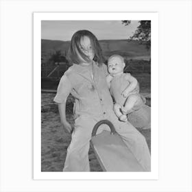 Untitled Photo, Possibly Related To Children Of The Nursery School At The Fsa (Farm Security Administration) Far Art Print