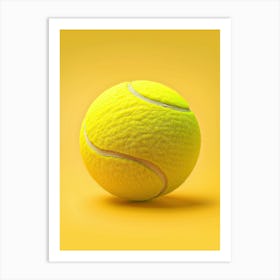 The Perfect Rally Tennis Ball Affiche