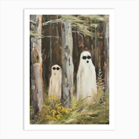 Ghosts In The Woods 6 Art Print