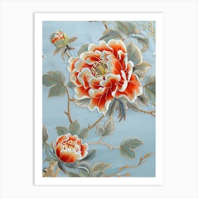 Chinese Peony 4 Art Print