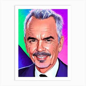 Billy Bob Thornton Pop Movies Art Movies Art Print