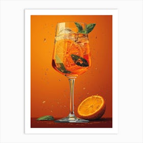 Aperol Spritz Art Print 229 Art Print