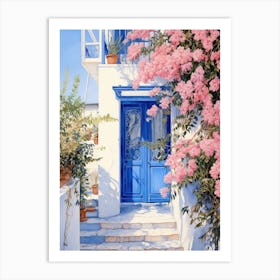 Blue Door 28 Art Print