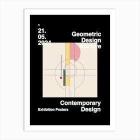 Geometric Design Archive Poster 39 Art Print