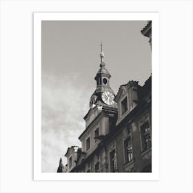 Spires Of Prague IV Art Print