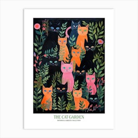The Cat Garden Collection Art Print