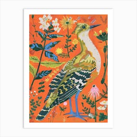 Spring Birds Hoopoe 2 Art Print
