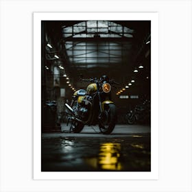 Triumph Cafe Racer Art Print