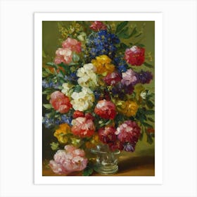 Alstromeria Painting 1 Flower Art Print