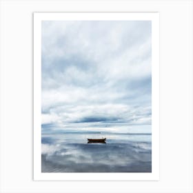 Boat On The Water Art Print