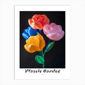 Bright Inflatable Flowers Poster Camellia 2 Art Print