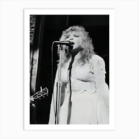 Musical Guest Stevie Nicks Art Print