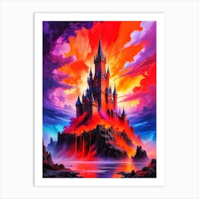 Castle In The Sky 1 Art Print