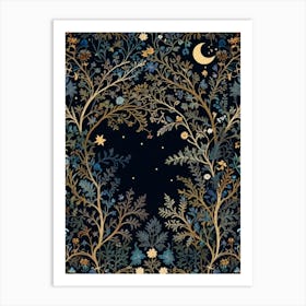 Twilight Forest Art Print