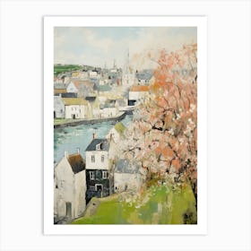 Padstow (Cornwall) Painting 2 Art Print